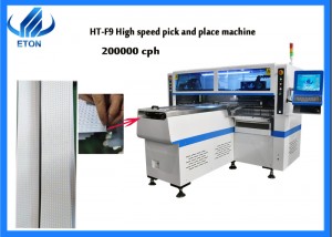 Led rigid PCB strip light pick and place machine HT-F9