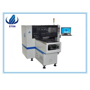 Small Manufacturer Smt Pcb Mounting Machine E6T With 20 Feeder 8 Head Smt Pick And Place Machine
