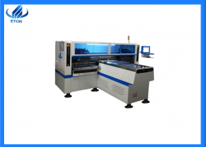 Dual-arm magnetic levitation LED high speed pick and place machine, capacity reach 200000CPH