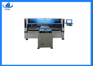 Dual-arm magnetic levitation LED high speed pick and place machine, capacity reach 200000CPH